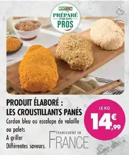 Match MATCH CROUSTILLANTS PANÉS offre