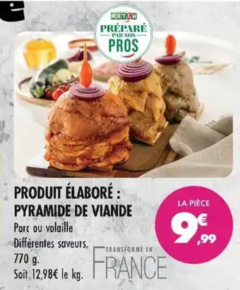 MATCH PYRAMIDE DE VIAND