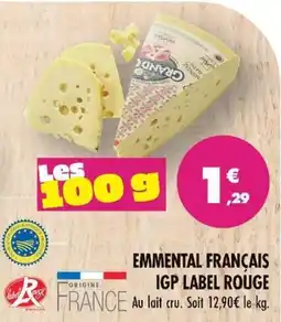 Match GRANDS EMMENTAL FRANÇAIS offre
