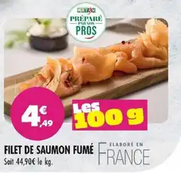 Match MATCH Filet de saumon fumé offre