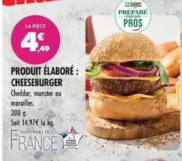 Match MATCH Cheeseburger offre