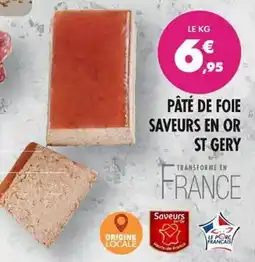 Match ST GERY Pâté de foie offre
