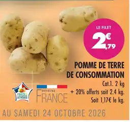 Match Pomme de terre de consommation offre