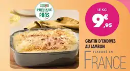 Match Match gratin d’endives au jambon offre