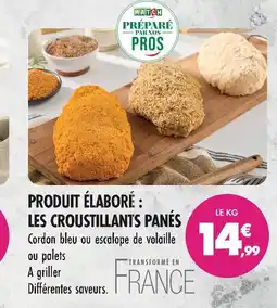 Match Match produit élaboré : les croustillants panés offre