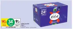 Intermarché 1664 bière blonde offre
