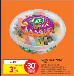 Intermarché Lutti happy fizz family offre