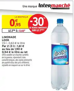 Intermarché Look limonade offre