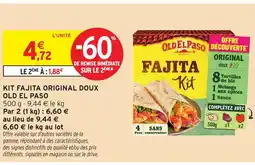 Intermarché Old el paso kit fajita original doux offre