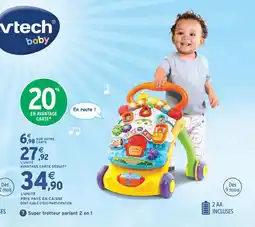 Intermarché Hyper Vtech super trotteur parlant 2 en 1 offre