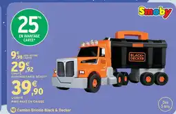 Intermarché Hyper Smoby camion bricolo black & decker offre