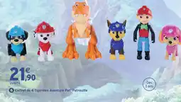 Intermarché Hyper Spin master coffret de 6 figurines aventure pat' patrouille offre