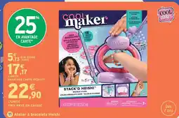 Intermarché Hyper Cool maker atelier à bracelets heishi offre
