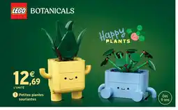 Intermarché Hyper Lego lego botanicals petites plantes souriantes offre