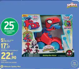 Intermarché Hyper Jazwares véhicule spidey-rex offre