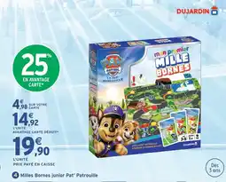 Intermarché Hyper Dujardin milles bornes junior pat' patrouille offre