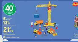 Intermarché Hyper Abrick travaux publics + grue offre