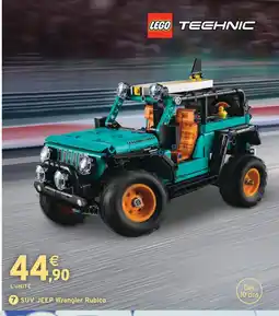 Intermarché Hyper Lego technic suv jeep offre
