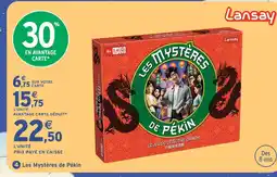 Intermarché Hyper Lansay les mystères de pékin offre