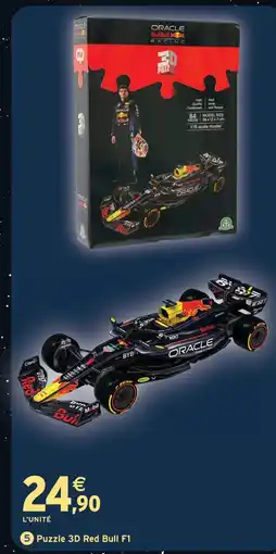Intermarché Hyper Gp toys puzzle 3d red bull f1 offre