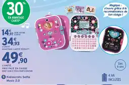 Intermarché Hyper Vtech kidisecrets selfie music 2.0 offre