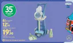 Intermarché Hyper Ecoiffier chariot de ménage et aspirateur offre
