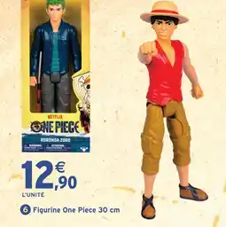 Intermarché Hyper Figurine one piece 30 cm offre