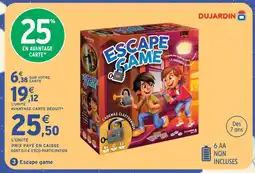 Intermarché Hyper Dujardin escape game offre