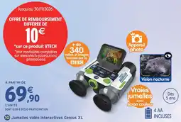 Intermarché Hyper Vtech jumelles vidéo interactives genius xl offre