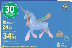 Intermarché Hyper L'école des licornes licorne interactive skywind ailes magiques offre
