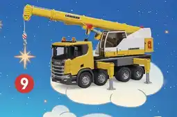 Intermarché Hyper Camion scania super 560r avec grue liebherr bruder offre