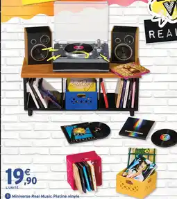 Intermarché Hyper Real music platine vinyle offre