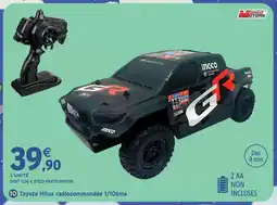 Intermarché Hyper Mondo motors toyota hilux radiocommandée 1/10ème offre