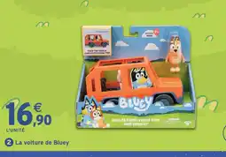 Intermarché Hyper Moose toys la voiture de bluey offre