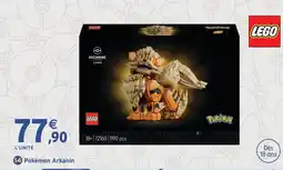 Intermarché Hyper Lego pokémon arkanin offre
