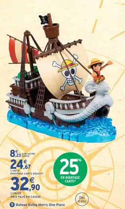 Intermarché Hyper One piece bateau going merry offre