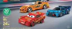 Intermarché Hyper Lego speed véhicule hypercar bugatti vision gt ou toyota supra mk4 ou flash mcqueen offre