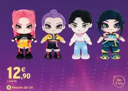 Intermarché Hyper K-pop demon hunters 8 peluche 20 cm offre