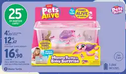 Intermarché Hyper Zuru mama turtle pets alive offre
