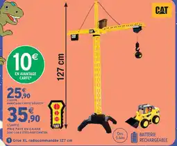 Intermarché Hyper Cat grue xl radiocommandée 127 cm offre