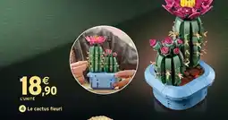 Intermarché Hyper Lego botanicals le cactus fleuri offre