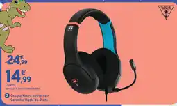 Intermarché Hyper Turtle beach 2 casque filaire airlite noir offre