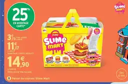 Intermarché Hyper Zuru panier de courses slime mart offre