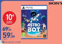 Intermarché Hyper Sony jeu astro bot - jeu ps5 offre
