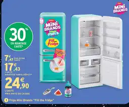 Intermarché Hyper Zuru frigo mini brands fill the fridge offre
