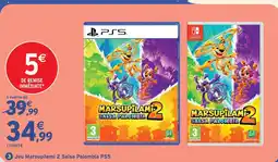 Intermarché Hyper Microids jeu marsupilami 2 salsa palombia ps5 offre