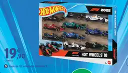 Intermarché Hyper Hot wheels pack de 10 véhicules formule 1 offre