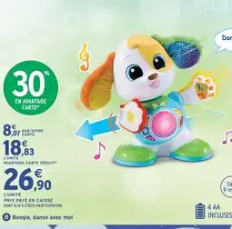 Intermarché Hyper Vtech baby boogie, danse avec moi offre