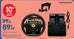 Intermarché Hyper Thrustmaster volant ps5 offre