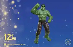 Intermarché Hyper Avengers figurine titan hulk 30 cm offre